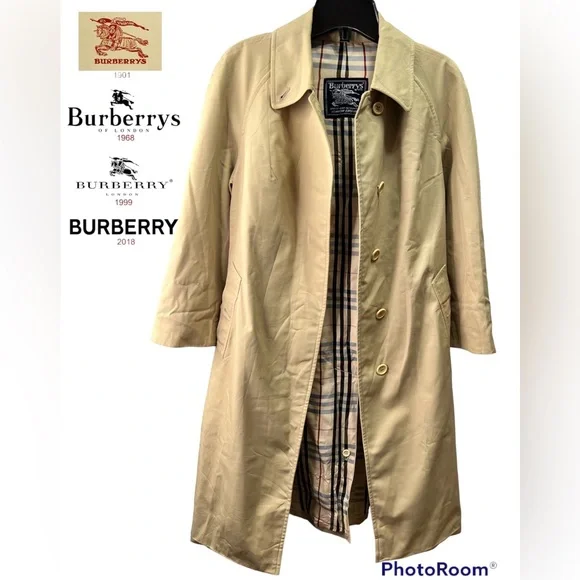 Burberry's Jackets Coats Authentic Burberrys Vintage Trench